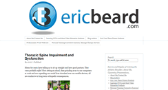Desktop Screenshot of ericbeard.com